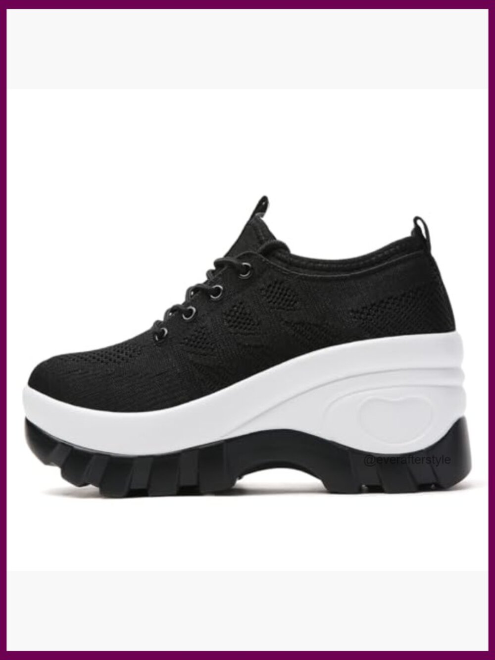 Chunky Platform Orthopedic Walking Shoes with Arch Support - Picture 3 of 6